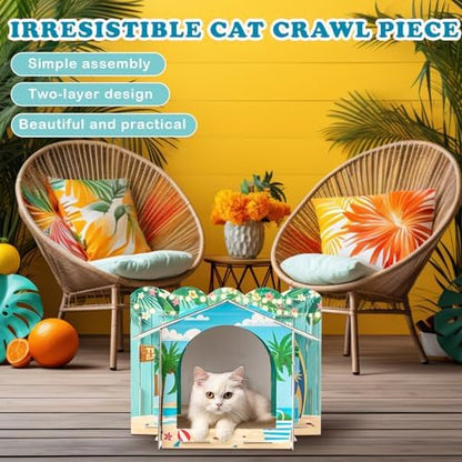 2 Story Cardboard Cat House - Image 6