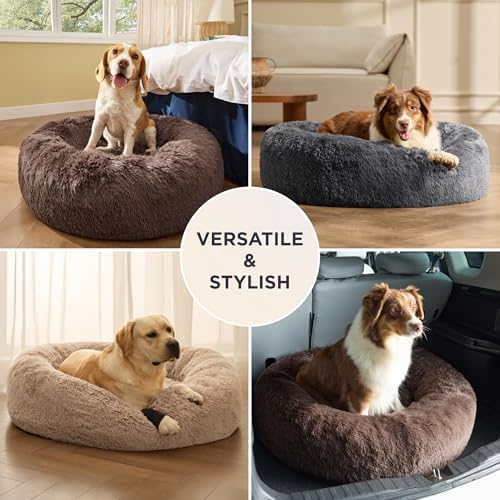 Bedsure SupportMax® Calming Dog Beds Large Sized Dog Washable Pet Bed - Image 5