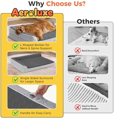 Orthopedic Dog Bed for Medium Size Dog - Image 3