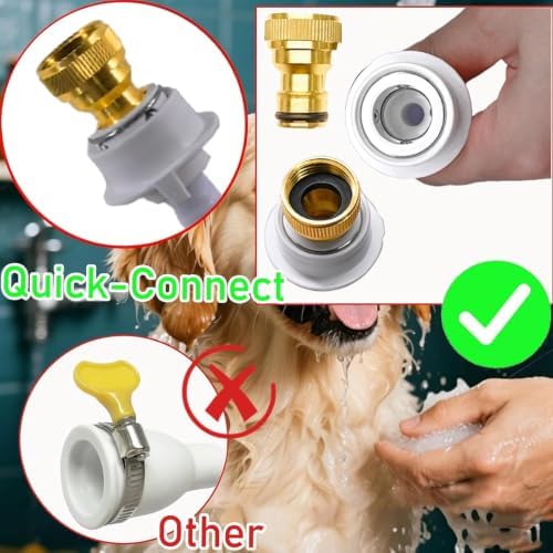 16.4Ft Quick-Connect Sink Spray Rubber Hose, Sink Hose Attachment - Image 4