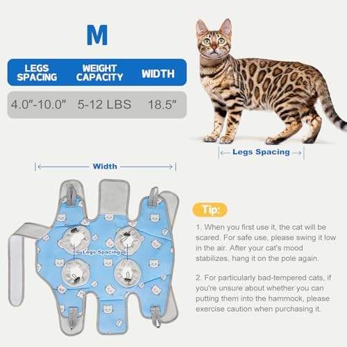 Supet Cat Grooming Hammock Harness - Image 5