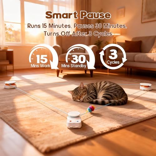 Interactive Cat Toy for Indoor Cat, Automatic Treadmill for Exercise - Image 6