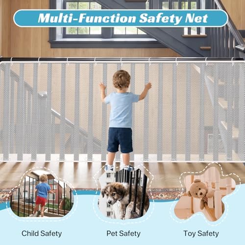 Banister Guard 15 x 3 ft Heavy Duty Stair Railing Cover - Image 7
