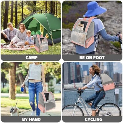 Cat Backpack Carrier, Pet Carrier Airline Approved - Image 7