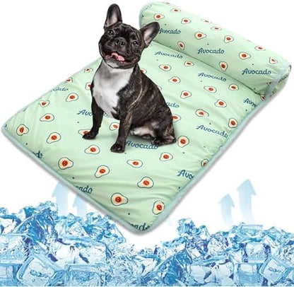 PUMYPOREITY Cooling Dog Bed, Pet Cooling Mat by PUMYPOREITY