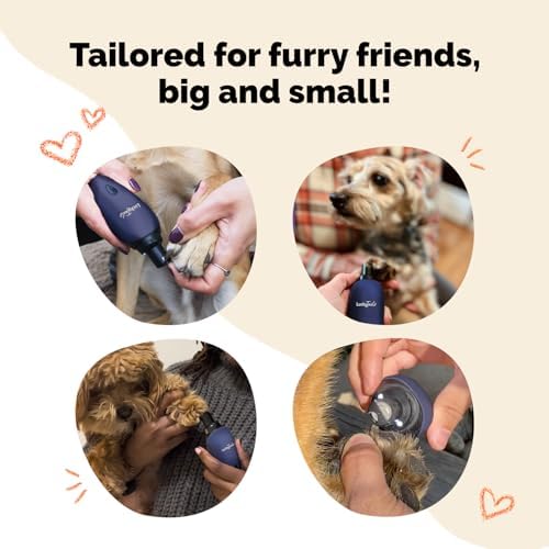 LuckyTail Dog Nail Grinder, Whisper-Quiet, Low-Vibration Trimmer - Image 5