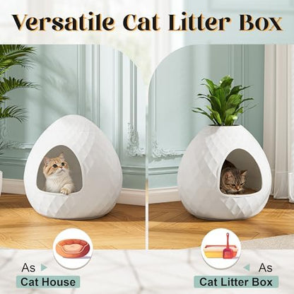 Hidden Enclosed Cat Litter Box - Image 2