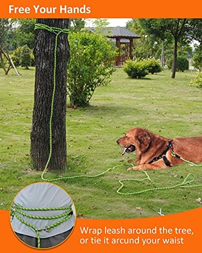 Long Rope Leash for Dog Training 16FT 30FT 50FT 100FT, Reflective Threads Check - Image 6