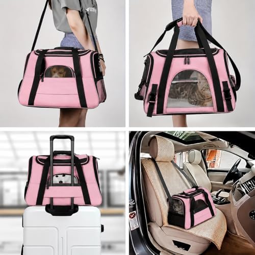 Cat Carrier Bag, Airline Approved Soft Carrier - Image 2
