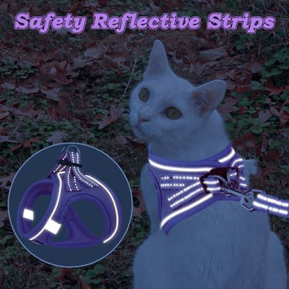 Cat Harness and Leash for Walking Escape Proof, Adjustable Kitten Vest Harness - Image 6