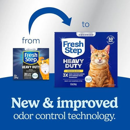 Fresh Step Heavy Duty Odor Block Advanced Multi Cat Clumping Litter - Image 2