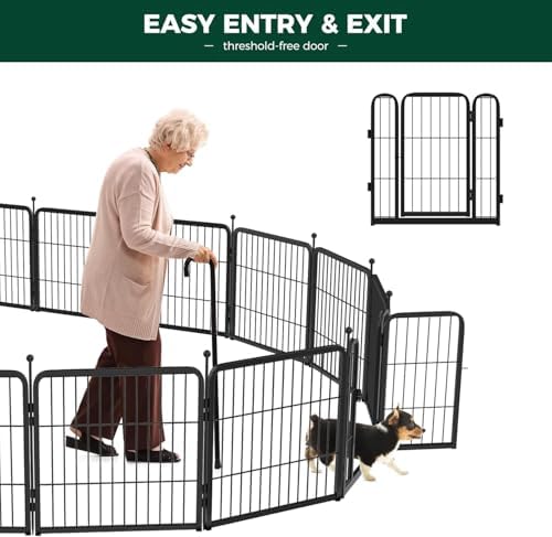 FXW Rollick Dog Playpen with Divider Connectors, 16 Panels - Image 5