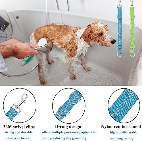 2 Pack Dog Grooming Extension Strap, 6 D-Rings - Image 3