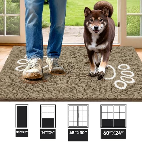 Bcoimo Super Absorbent Dog Door Mat - Image 2