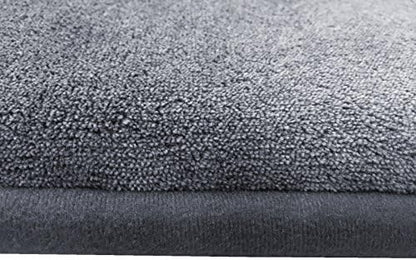42''x28'' Comfort MicroPlush Gray Luxurious Memory Foam Waterproof Anti Slip - Image 3