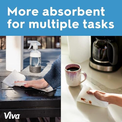 Viva Multi-Surface Cloth Paper Towels, 12 Super Rolls, 81 Sheets per Roll - Image 5