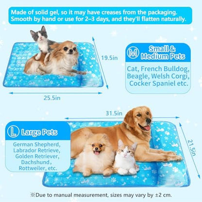 Dog Cooling Mat, Non Toxic Gel Cooling Pad - Image 6