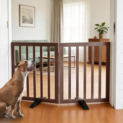 ZJSF Freestanding Indoor Dog Gate by ZJSF