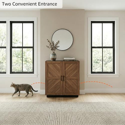 unipaws Cat Litter Box Enclosure - Image 4