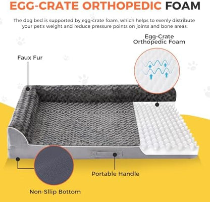 XXL Orthopedic Dog Bed, Extra Large Dogs - Image 2
