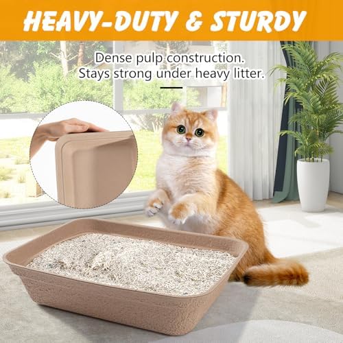 Disposable Cat Litter Box, Large Litter Boxs - Image 2