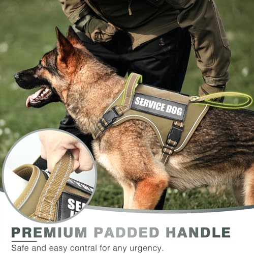WINSEE Tactical Dog Harness, No Pull Dog Harness - Image 3