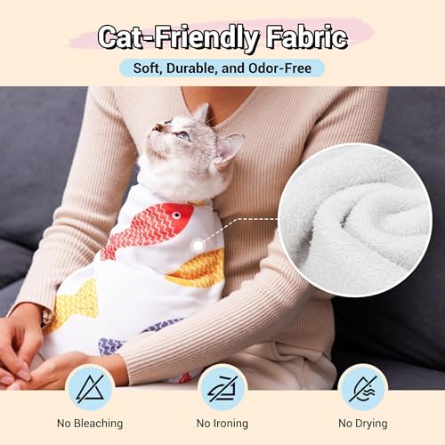 35.5" Extra Large Cat Wrap for Cutting Nails Medicine Grooming Wrap - Image 5