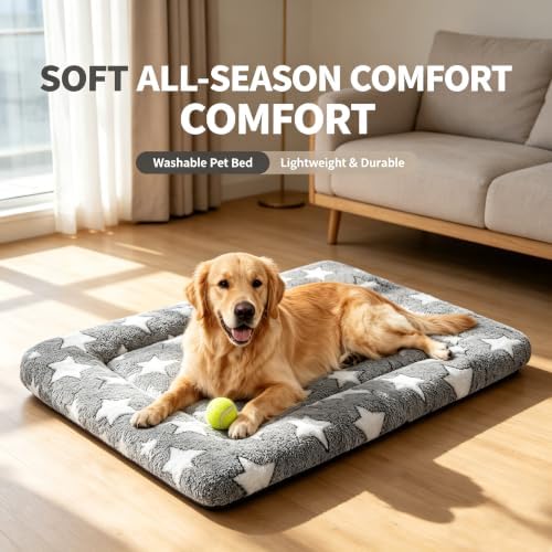 Dog Bed Mat, Reversible Crate Pads - Image 4