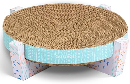 Catstages Scratch, Snuggle & Rest 2-in-1 Cat Scratcher & Lounger by Catstages