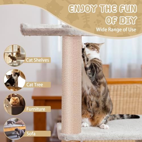 LSGCQ Cat Scratch Mat Self Adhesive Cat Scratch Furniture Protector - Image 6