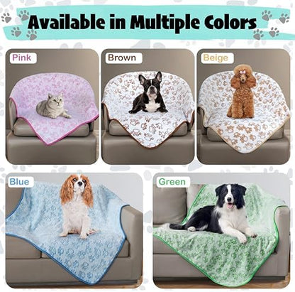 Stuffed Dog Blanket, Premium Soft Throw Flannel Fleece Blanket - Image 5
