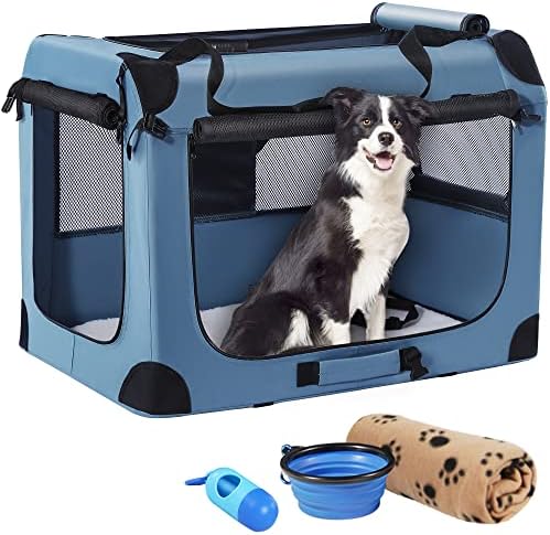 Petprsco Portable Dog Crates for Medium Dogs by Petprsco