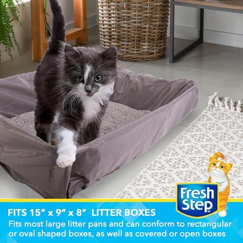 Fresh Step Drawstring Cat Litter Liners, 2.5 ft x 17 in, 15 Ct - Image 3
