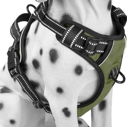 PoyPet No Pull Dog Harness Medium, Reflective Vest by PoyPet