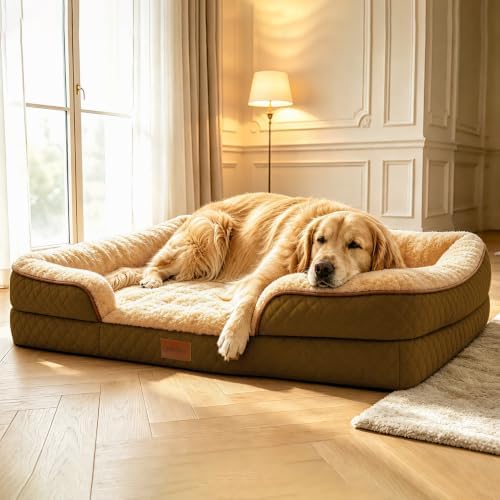 Orthopedic Memory Foam Dog Bed by FollowUs