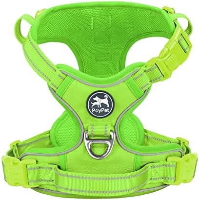 PoyPet No Pull Dog Harness, Reflective Vest by PoyPet