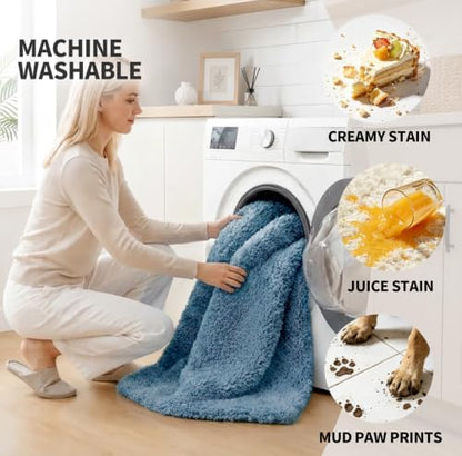 ILANGO Bathroom Rugs 32" × 20", Extra Soft Absorbent Microfiber Bath Rugs - Image 3