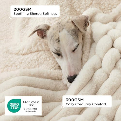 Bedsure ComfyFleece® Waterproof Dog Blankets - Image 3
