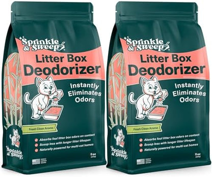 Sprinkle & Sweep: Litter Box Deodorizer by SprinkleSweep
