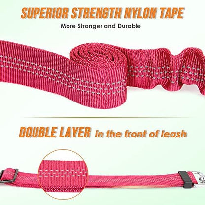 AUTOWT Double Dog Leash, No Tangle 360°Swivel Rotation Reflective Lead - Image 5