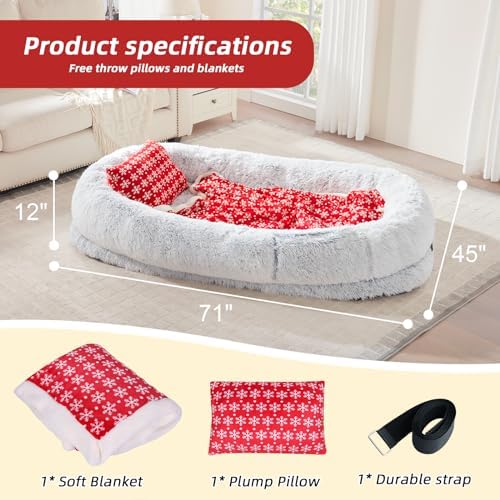 WROS Human Dog Bed - Image 4