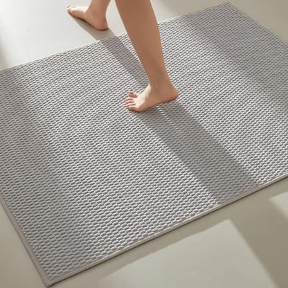 TYUU Large Bathroom Rugs Non Slip Washable Bath Rugs Super Absorbent Bathroom by TYUU