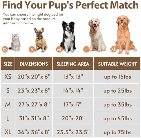JOLLYVOGUE Calming Small Dog & Cat Bed - Image 6