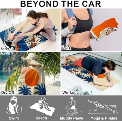 2 Pack Car Towels Seat Cover - Image 5