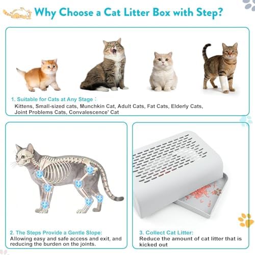 2PACK XXL Stainless Steel Litter Box - Image 2
