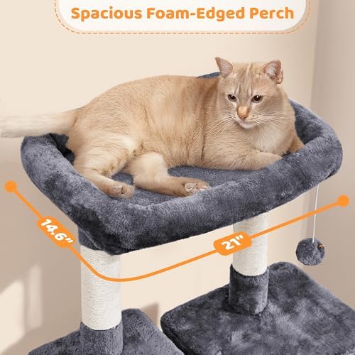 Yaheetech 54in Cat Tree Tower for Large Cats - Image 5