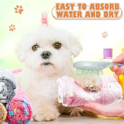 Chumia 18 Pcs Fleece Puppy Blanket - Image 4