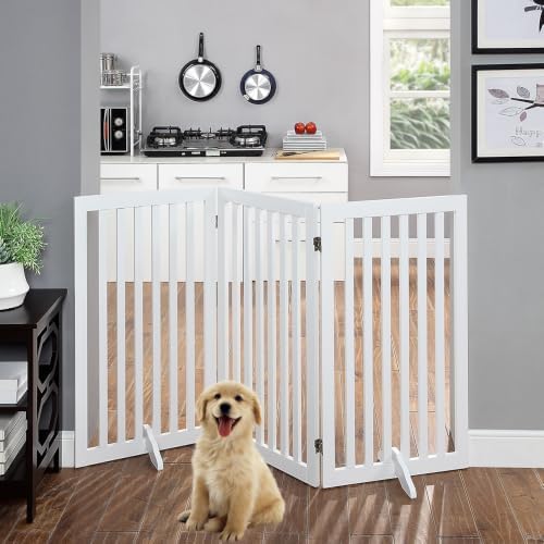 unipaws 36”H Free Standing Pet Gate - Image 3