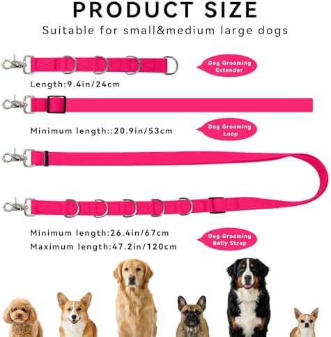 Waterproof Dog Grooming Belly Strap - Image 4