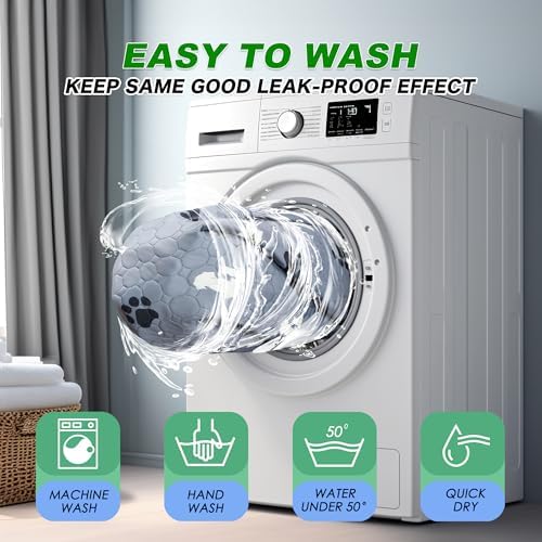WanpeeGoo Washable Pee Pads for Dogs, Waterproof, 63 x 63 in, 1 Pack - Image 6